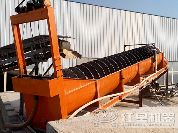 螺旋洗砂機(jī)應(yīng)用現(xiàn)場